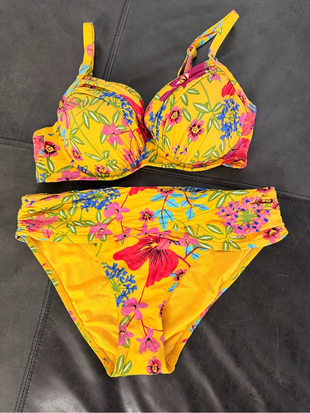 Bleu Rod Beattie Bellissimo Botanica Underwire Bikini Top & Bottoms - Picture 2 of 14